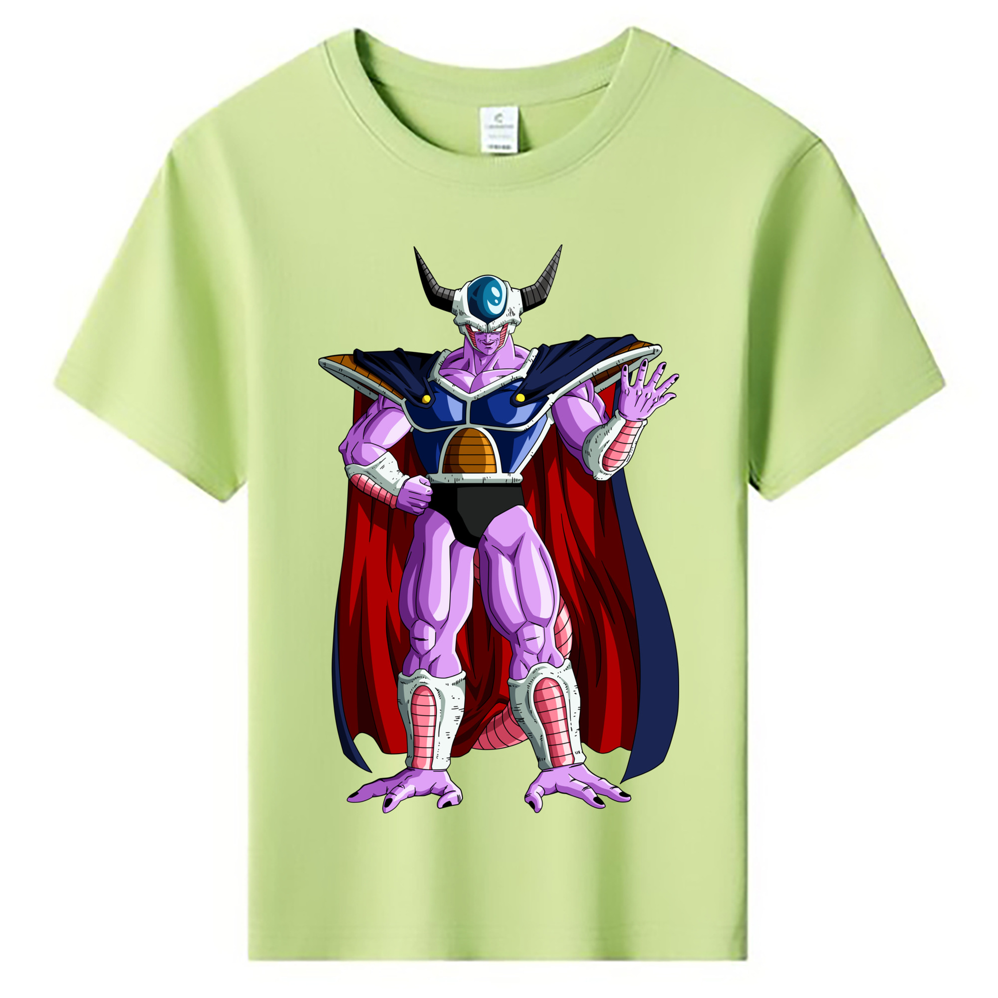 （画像用） ドラゴンボール コルド大王 DRAGON BALL King Cold 綿100％キッズTシャツ（フロントプリント）